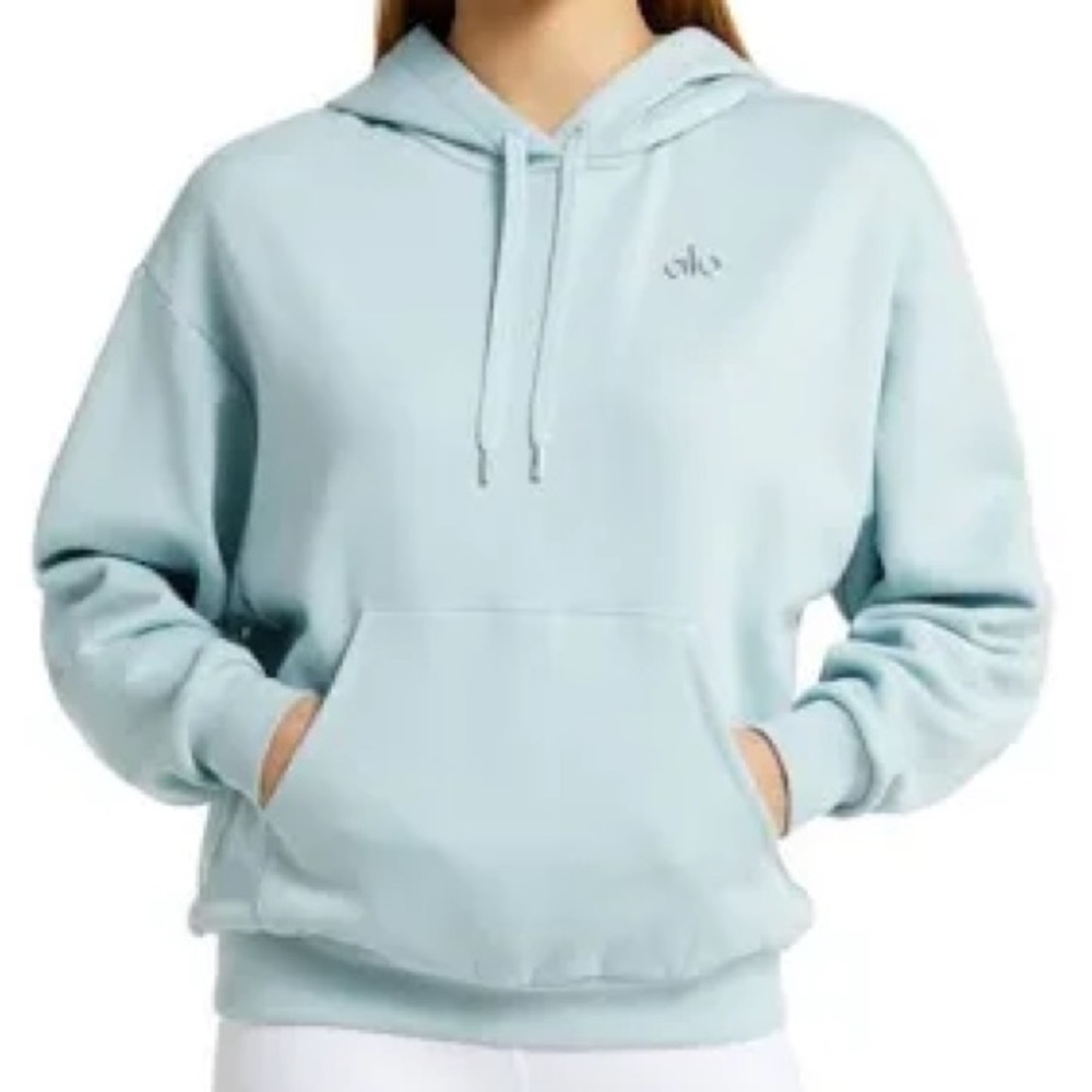 Alo Yoga: Accolade Hoodie; Blue